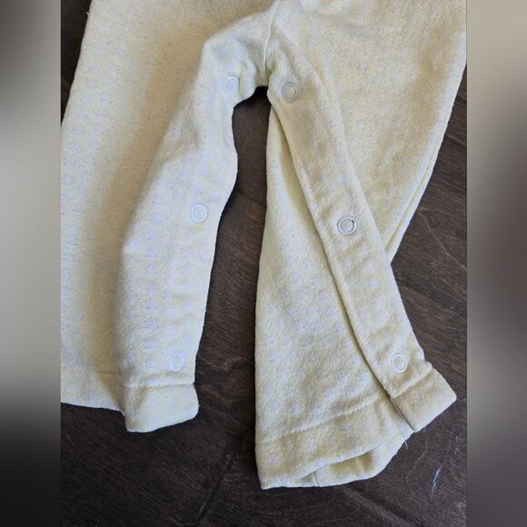 Vintage Floral Baby Onsie Romper Size 24 Months Spring Easter Daisy Applique - Picture 7 of 8